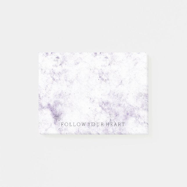 Post-it® Abstrait pourpre (Devant)