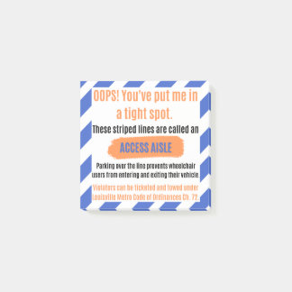 Post-it® Accéder à l'autocollant Aisle pour Louisville, Ken