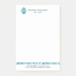 Post-it® Accent bleu turquoise