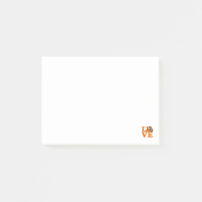 Post-it® Accroche-Toi Singe Mignon Bébé Macaque  (Devant)