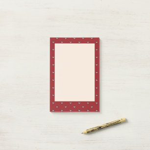 Post-it® Accueil Décoration Amusante Styliste Coeur doux mo