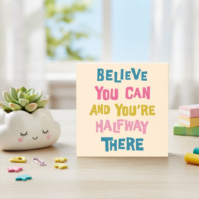 Post-it® Actes aléatoires de gentillesse Notes postIT posit (Believe you can and you're halfway there post-it notes!)