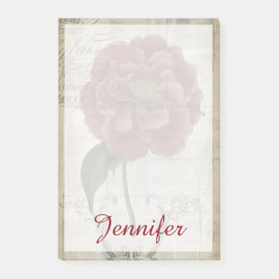 Post-it® Additionnez votre III floral français nommé