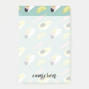 Post-it® Additionnez votre   nommé laissez-nous taco au