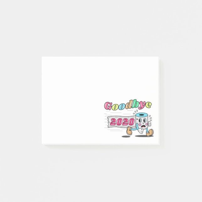 Post-it® Adieu 2020 - C’est enfin terminé (Devant)