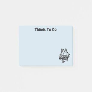 Post-it® Adventure Await Camping