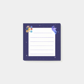 Post-it® Aesthetic Système Solaire Planète Astronaute Espac