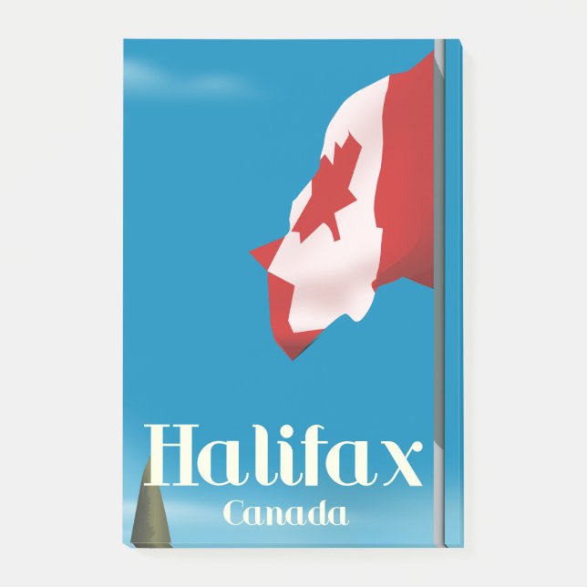 Post-it® Affiche de voyage à Halifax Canada (Devant)