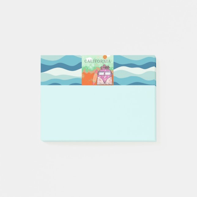 Post-it® Affiche de voyage en Californie (Devant)