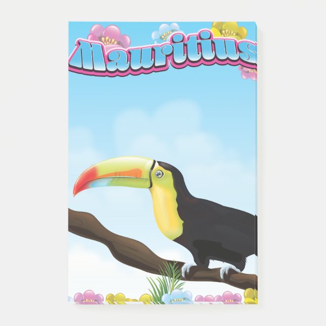 Post-it® Affiche de voyage Maurice (Devant)