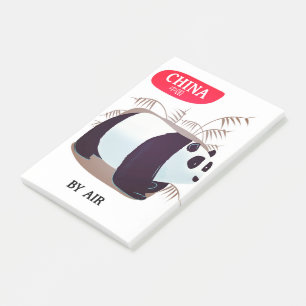 Post-it® Affiche de voyage Panda de Chine