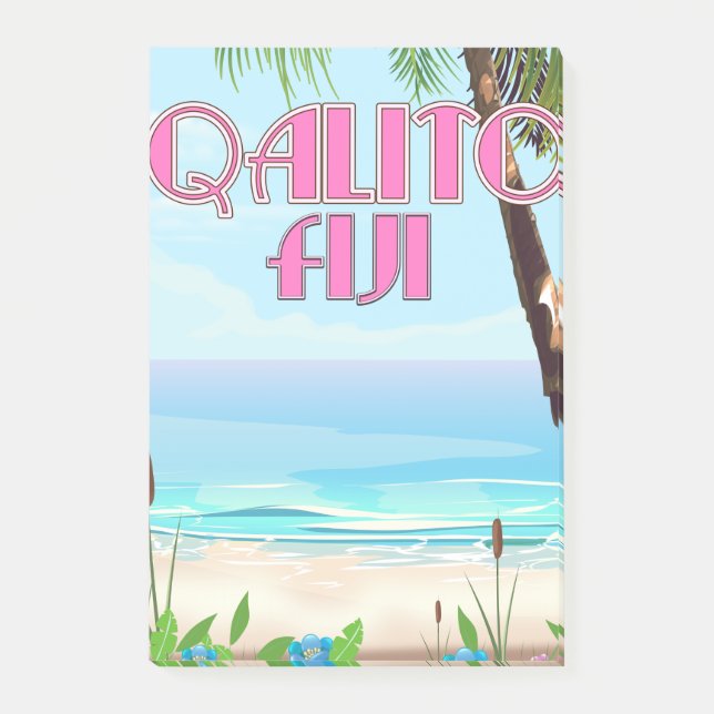 Post-it® Affiche de voyage Qalito Fiji (Devant)