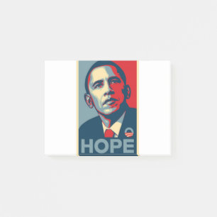 Post-it® Affiche d'espoir de Barack Obama