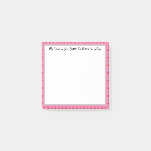 Post-it® Affirmation amusante pour les notes Memory Post-It (Devant)