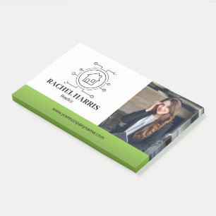 Post-it® Agent Immobilier Moderne Écolo Photo