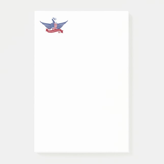 Post-it® aigle américain (Devant)