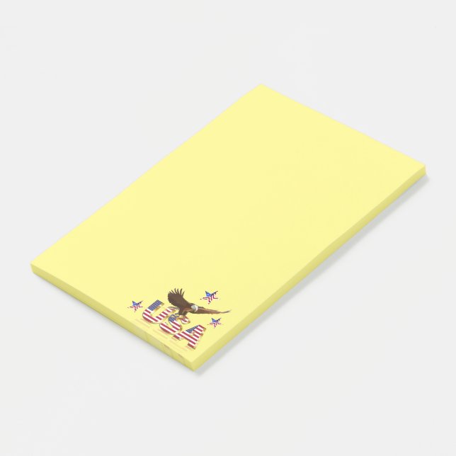 Post-it® Aigle américain (Incliné)