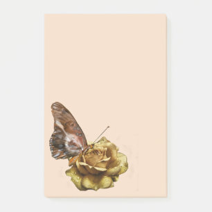 Post-it® Ailes de papillon de chien Rose dorée