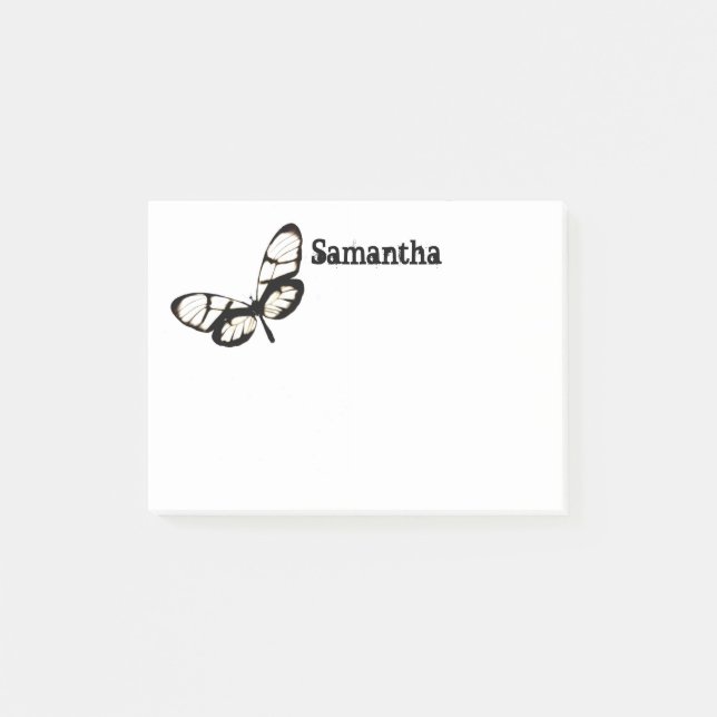 Post-it® ailes papillon poster il note l'art nature (Devant)