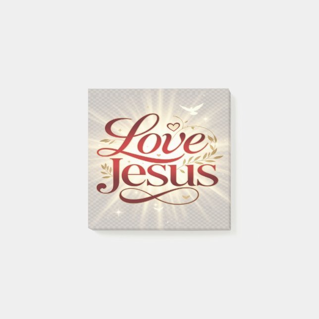 Post-it® Aime Jésus (Devant)