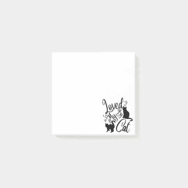 Post-it® Aimé par mon chat (Devant)