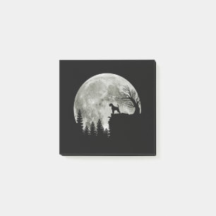 Post-it® Airedale Terrier Sur Mountain Halloween Amoureux d