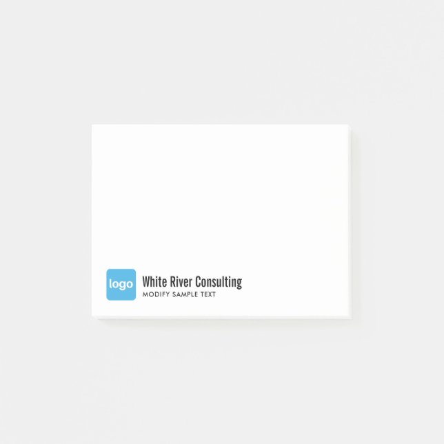 Post-it® Ajouter un logo (Devant)