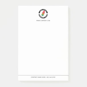 Post-it® Ajouter un logo personnalisé Employé de Business M