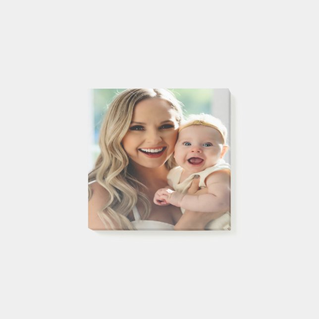 Post-it® Ajouter une photo de bébé Personnaliser (Devant)