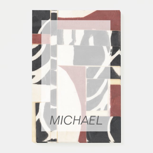 Post-it® Ajouter votre nom| Pièces et pièces I (Devant)