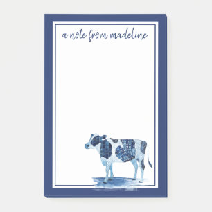 Post-it® Ajoutez vos animaux de ferme nommés de bleu de