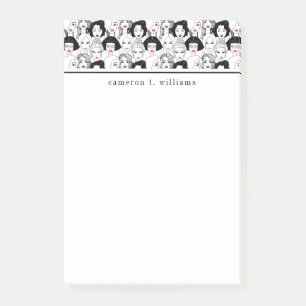 Post-it® Ajoutez vos femmes nommées de   avec le motif de