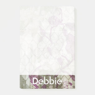 Post-it® Ajoutez vos papillons nommés d'arabesque de IV