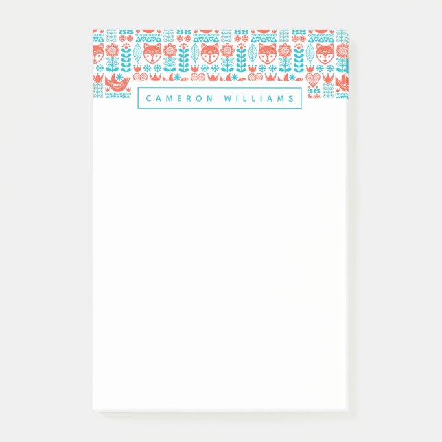 Post-it® Ajoutez votre arts populaires | finlandais nommé (Devant)