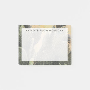 Post-it® Ajoutez votre éclaboussure verte nommée du cactus