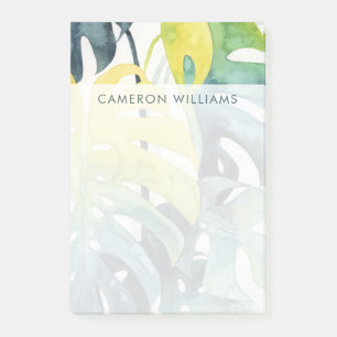 Post-it® Ajoutez votre feuille nommé de palmier de coucher