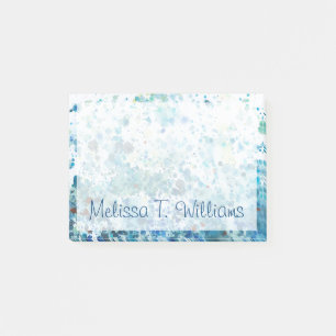 Post-it® Ajoutez votre mer tachetée par   nommée I