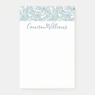 Post-it® Ajoutez votre motif rayé   décoratif nommé de