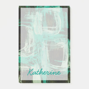 Post-it® Ajoutez votre nom Aquamarine Windows I