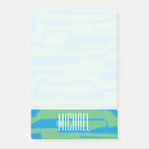 Post-it® Ajoutez votre nom Circuit moderne V