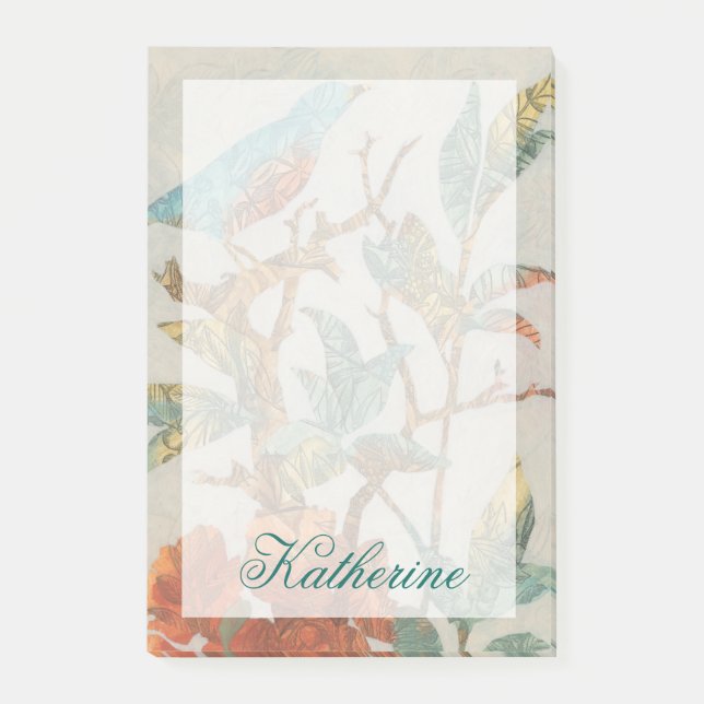 Post-it® Ajoutez votre nom | Collage aérien I (Devant)