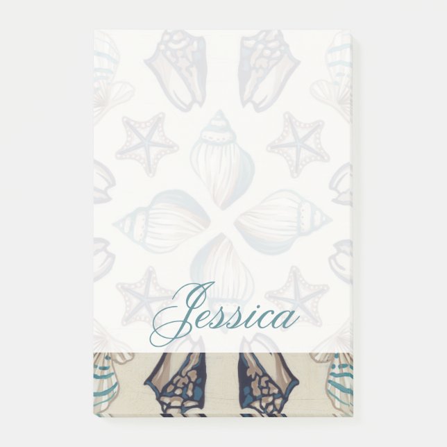 Post-it® Ajoutez votre nom | Kaleidoscope côtier I (Devant)