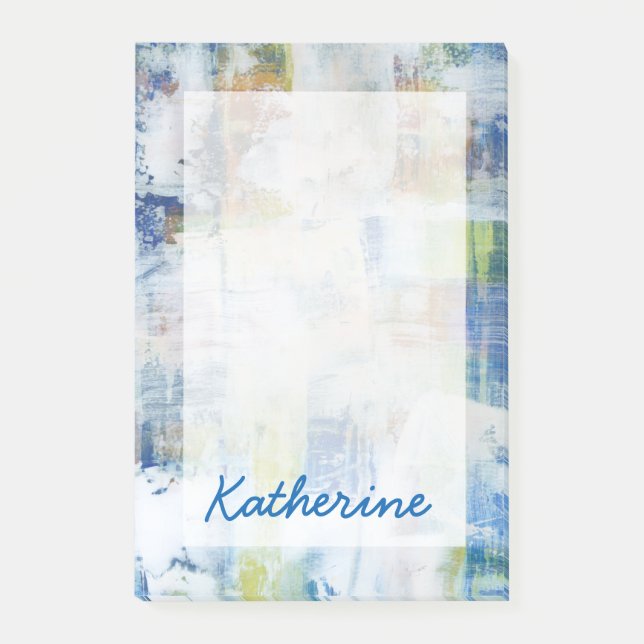 Post-it® Ajoutez votre nom | Laver blanc III (Devant)