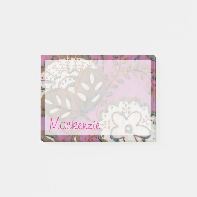 Post-it® Ajoutez votre nom | Ornement radiant I (Devant)