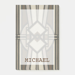 Post-it® Ajoutez votre nom Panneau Déco neutre I