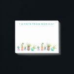 Post-it® Ajoutez votre nom | Pot de succulents<br><div class="desc">Pot de succulents. Artiste : Rebekah Ewer. ID d'image : 155400D.</div>