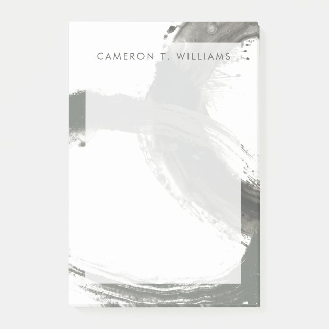 Post-it® Ajoutez votre nom | Réaction circulaire (Devant)