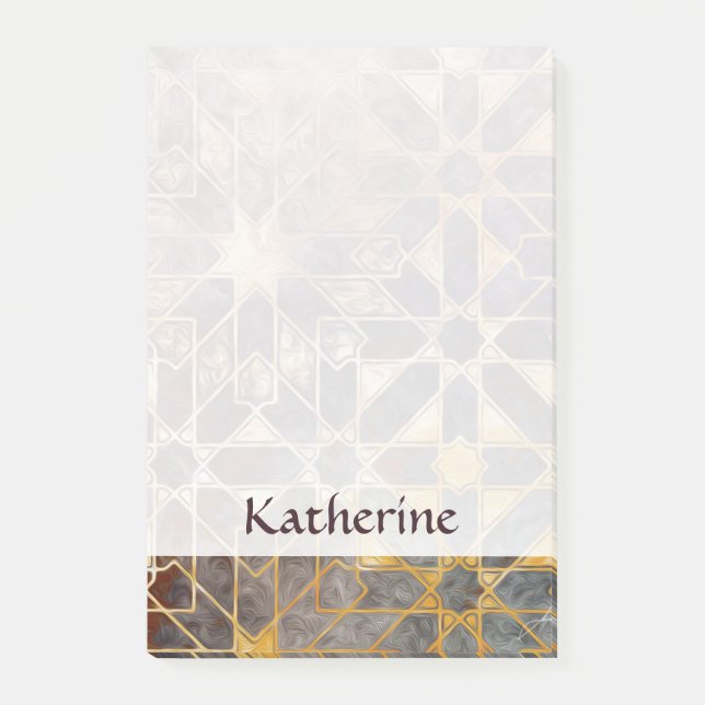 Post-it® Ajoutez votre nom | Tuiles mystiques I (Devant)