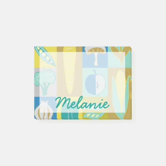 Post-it® Ajoutez votre nom | Veggie Blocks II (Devant)