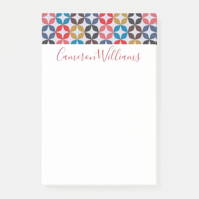 Post-it® Ajoutez votre | rétro profil sous convention (Devant)